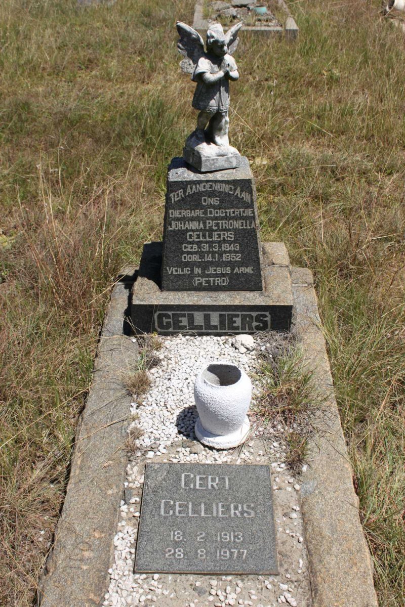 CELLIERS Gert 1913-1977 :: CELLIERS Johanna Petronella 1943-1952