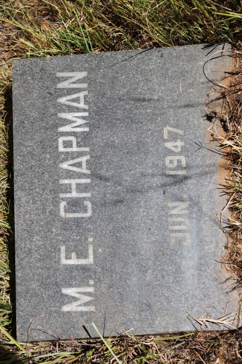 CHAPMAN M.E. -1947