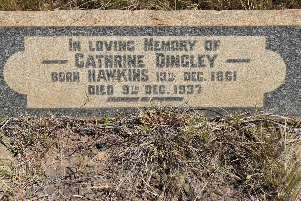 DINGLEY Cathrine nee HAWKINS 1861-1937