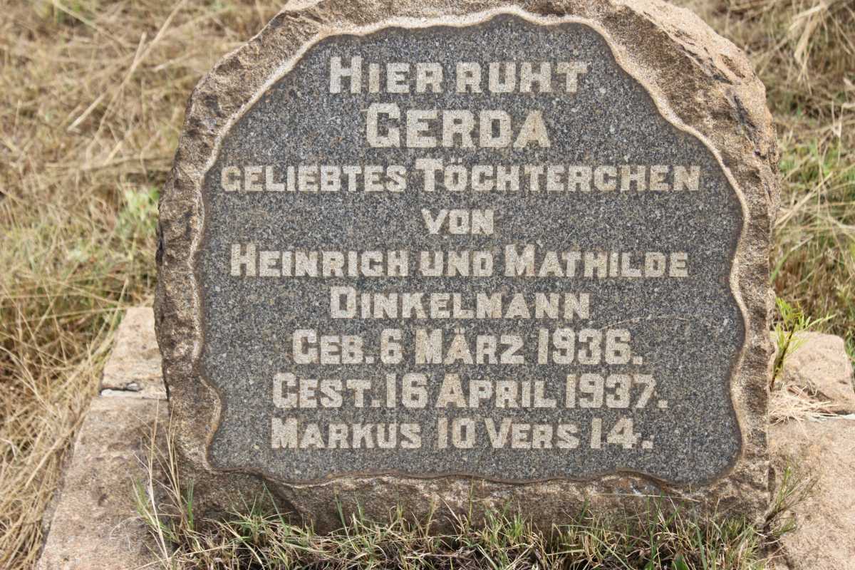 DINKELMANN Gerda 1936-1937