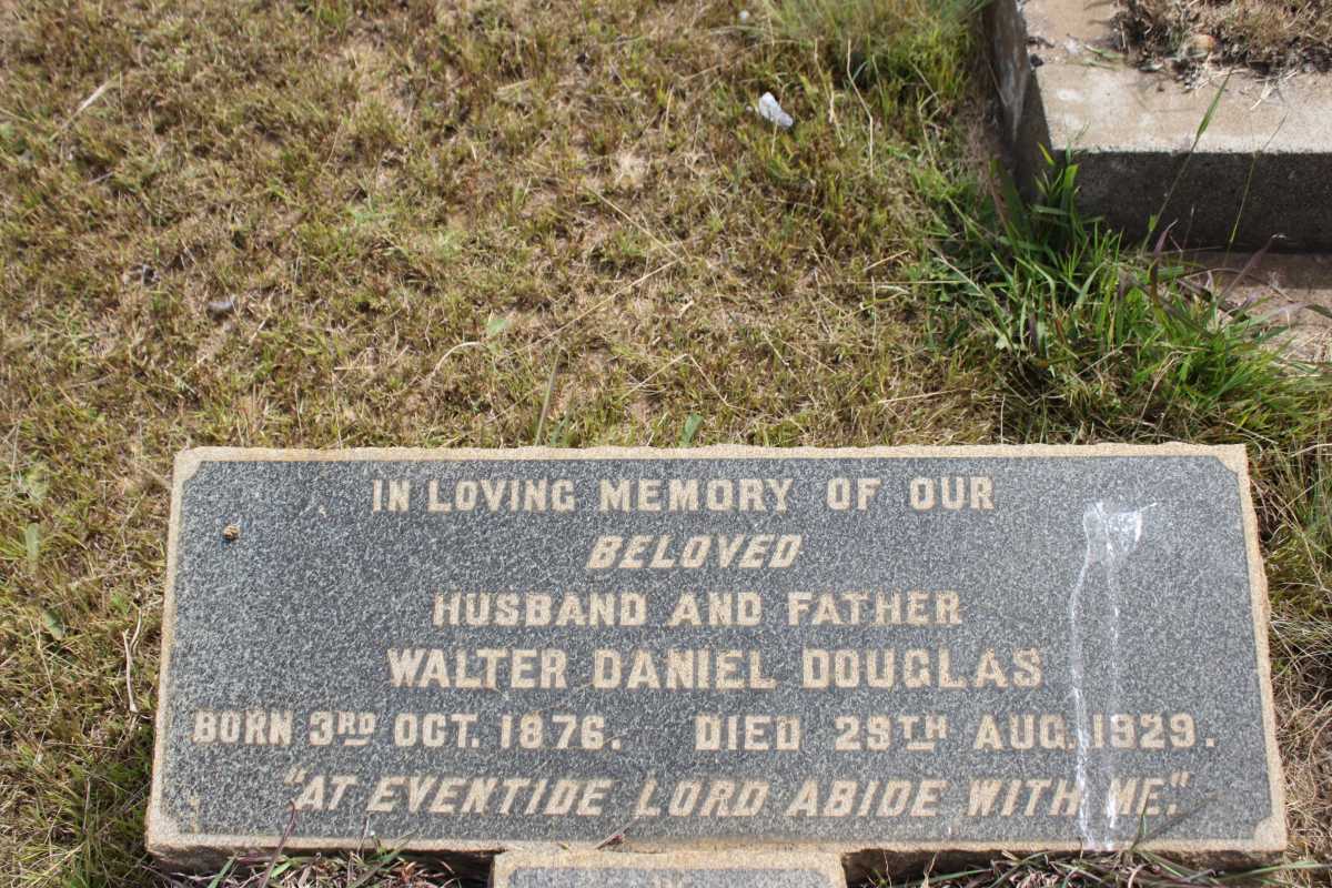 DOUGLAS Walter Daniel 1876-1929