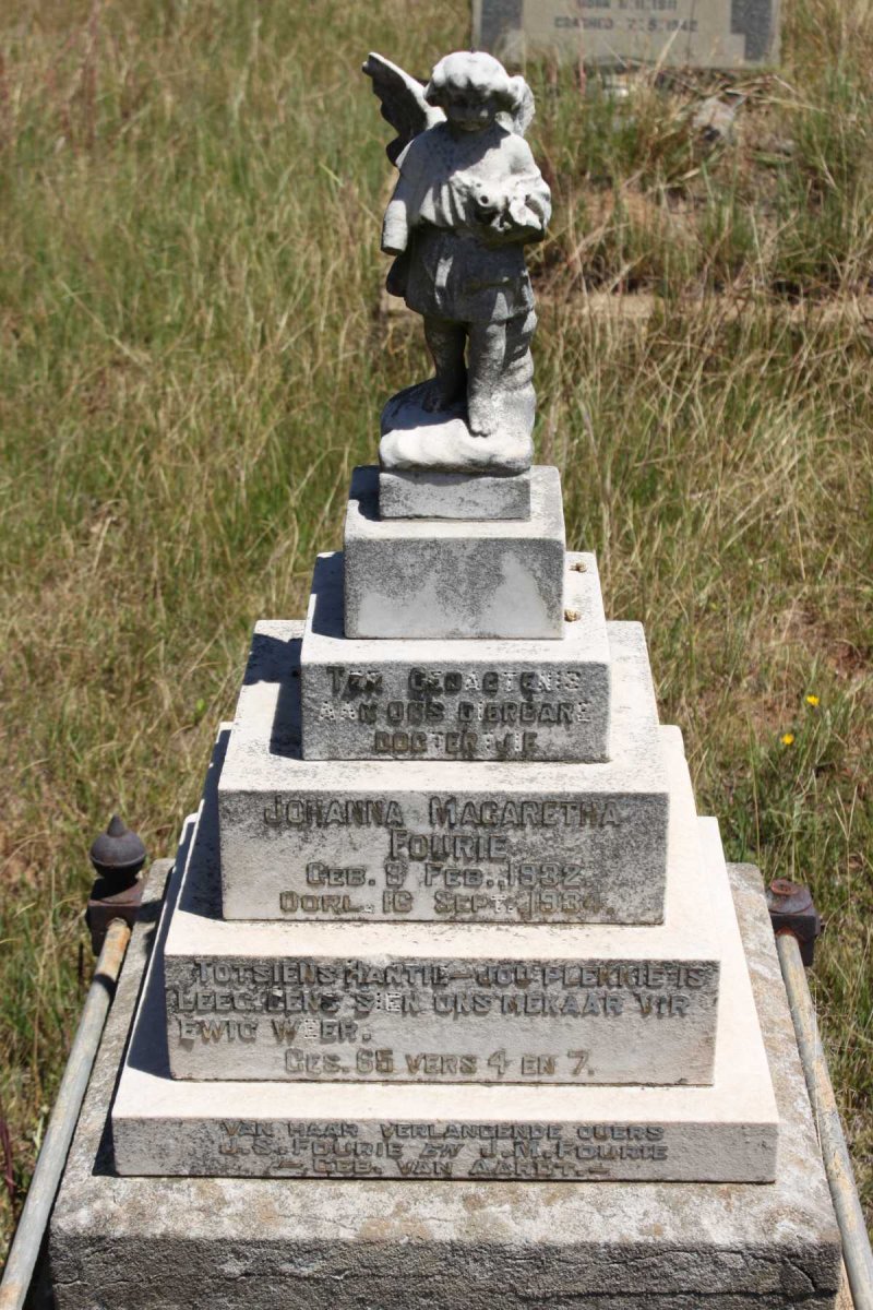 FOURIE Johanna Magaretha 1932-1934