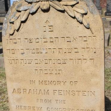 FEINSTEIN Abraham