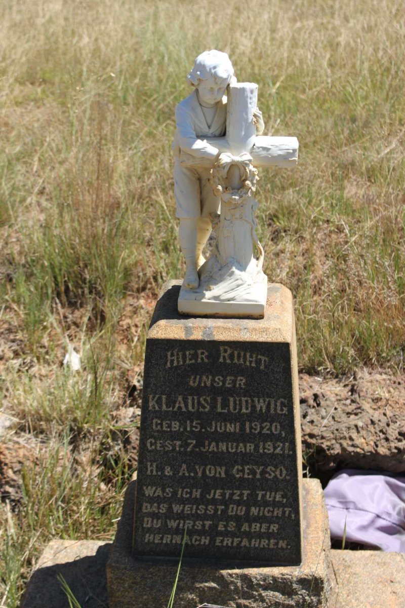 GEYSO Klaus Ludwig, von 1920-1921