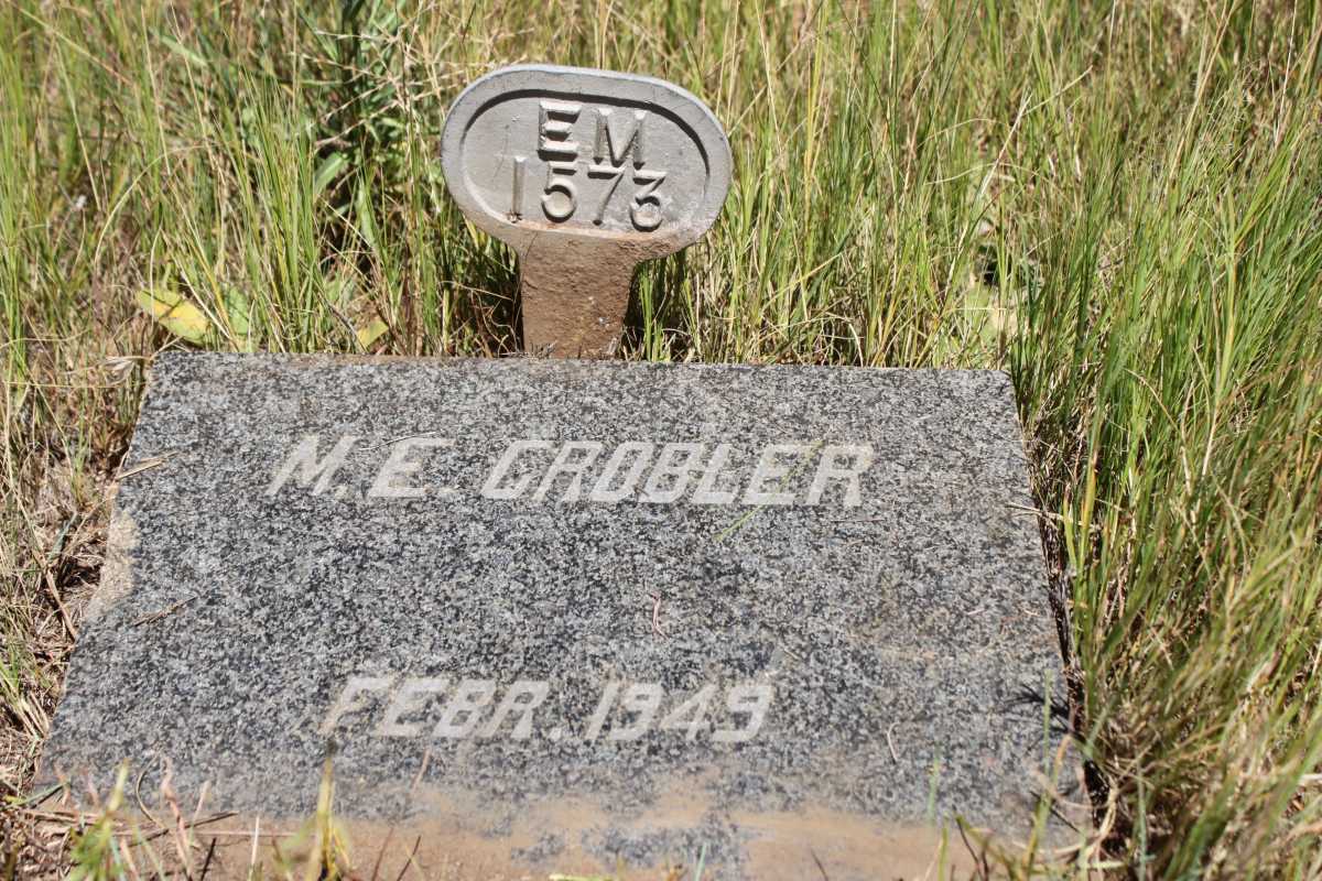 GROBLER M.E. -1949