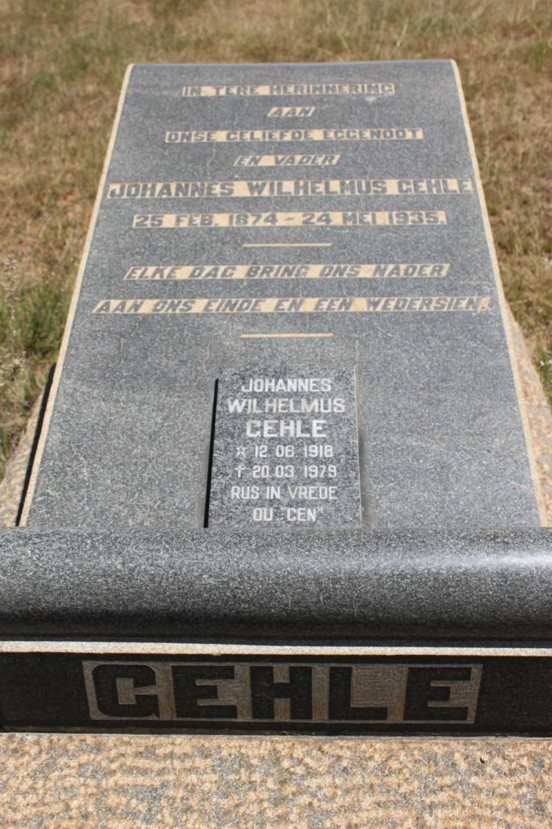GEHLE Johannes Wilhelmus 1874-1935 :: GEHLE Johannes Wilhelmus 1918-1979