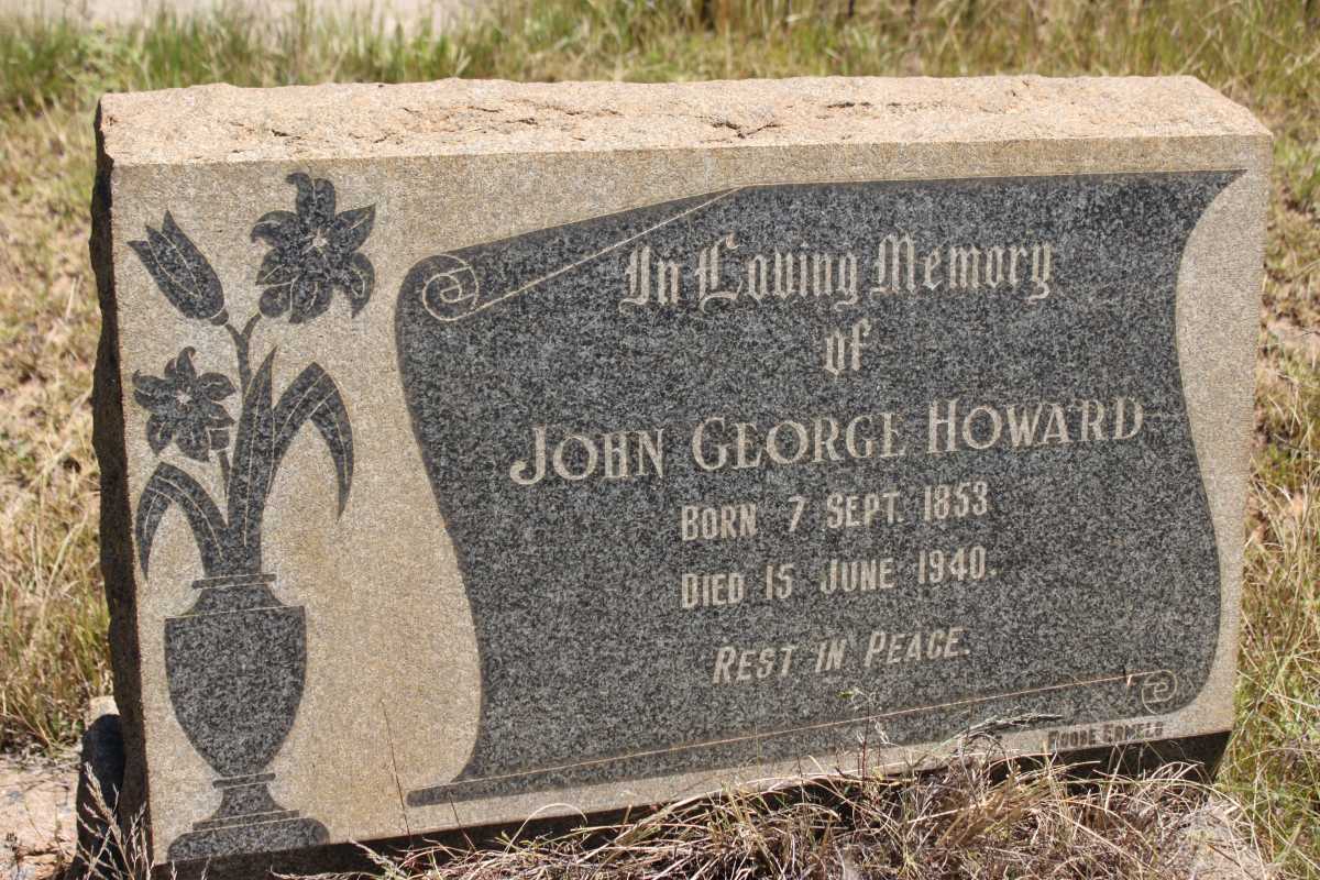 HOWARD John George 1853-1940