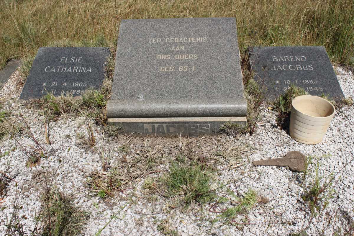 JACOBS Barend Jacobus 1893-1945 &amp; Elsie Catharina 1905-1985
