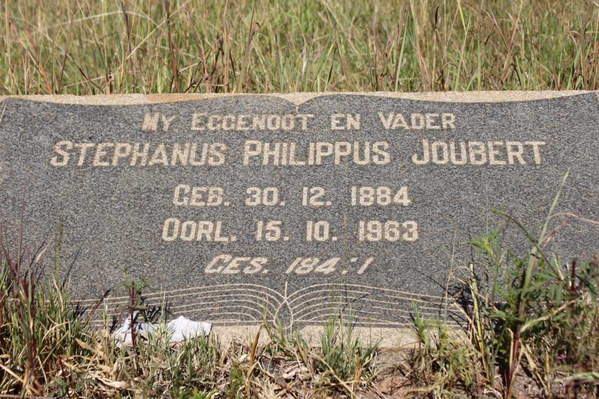 JOUBERT Stephanus Philippus 1884-1963