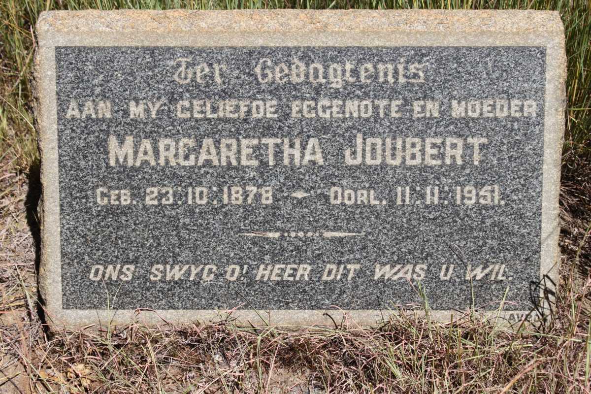JOUBERT Margaretha 1878-1951