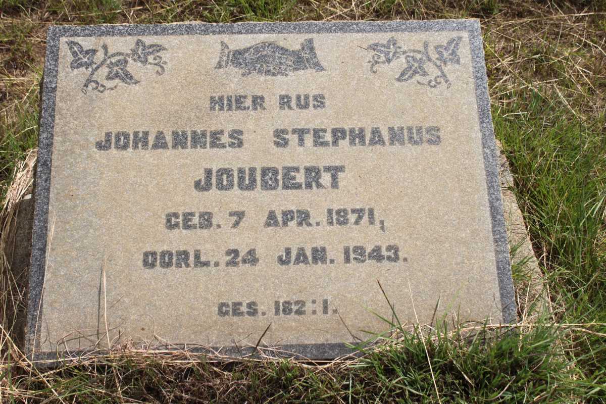 JOUBERT Johannes Stephanus 1871-1943