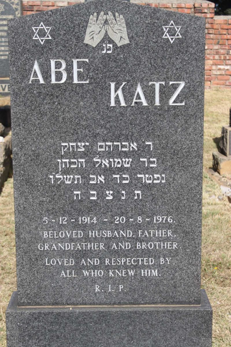 KATZ Abe 1914-1976