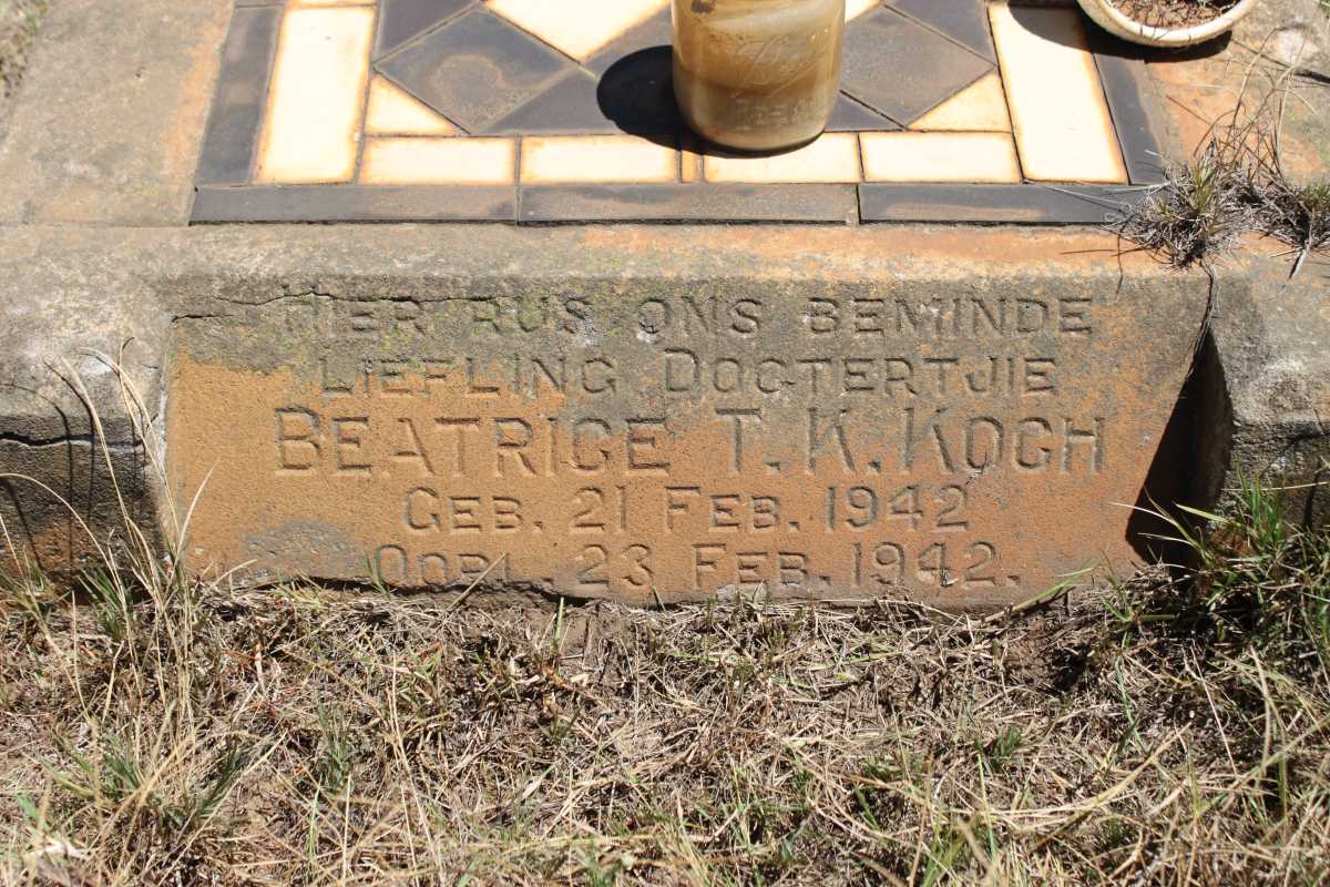 KOGH Beatrice T.K. 1942-1942