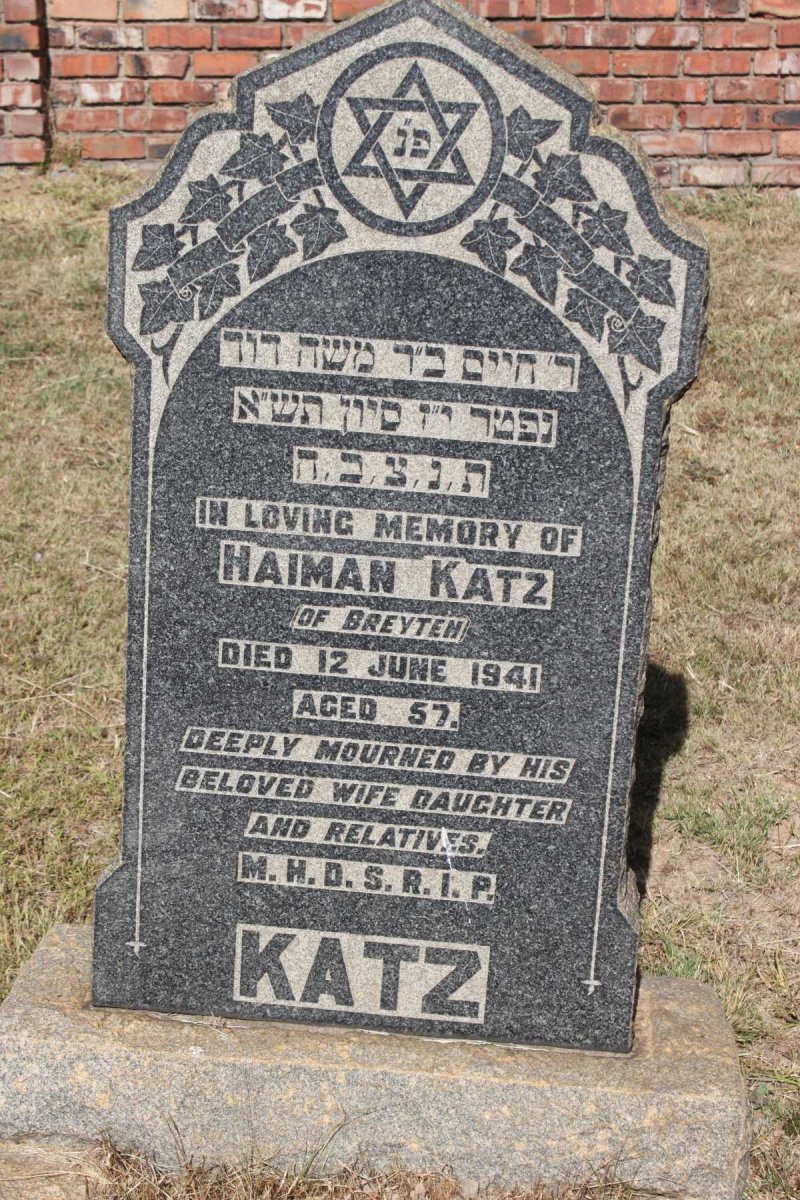 KATZ Haiman  -1941