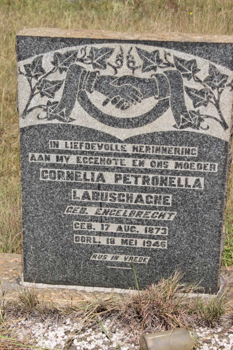LABUSHAGNE Cornelia Petronella geb ENGELBRECHT 1873-1946