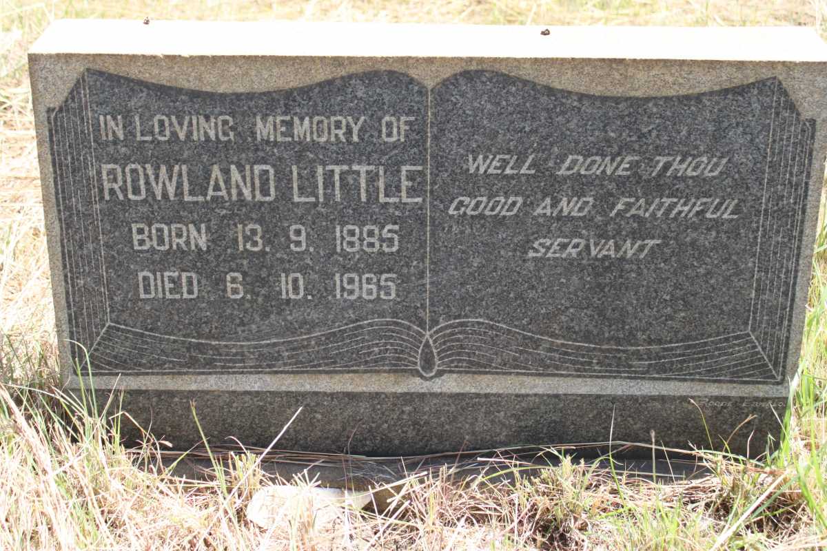 LITTLE Rowland 1885-1965