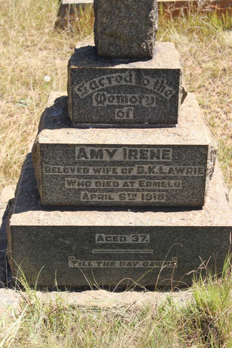 LAWRIE Amy Irene -1918