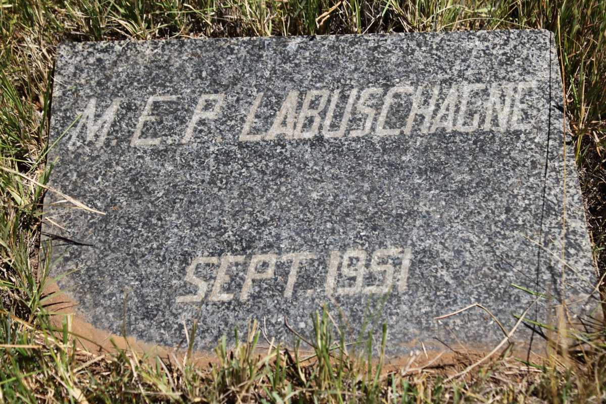 LABUSCHAGNE M.E.P. -1951