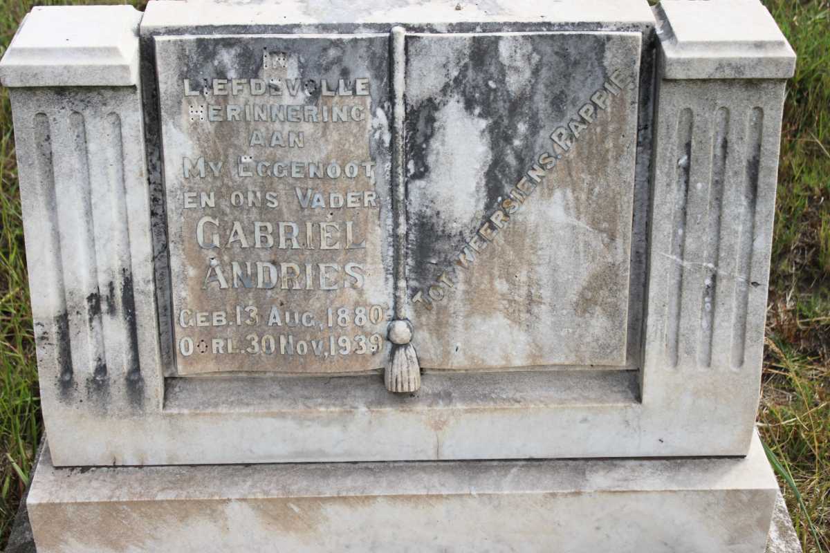 ? Gabriel Andries 1880-1939