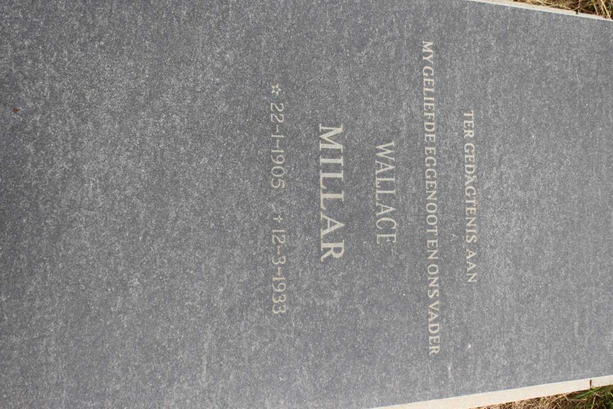 MILLAR Wallace 1905-1933