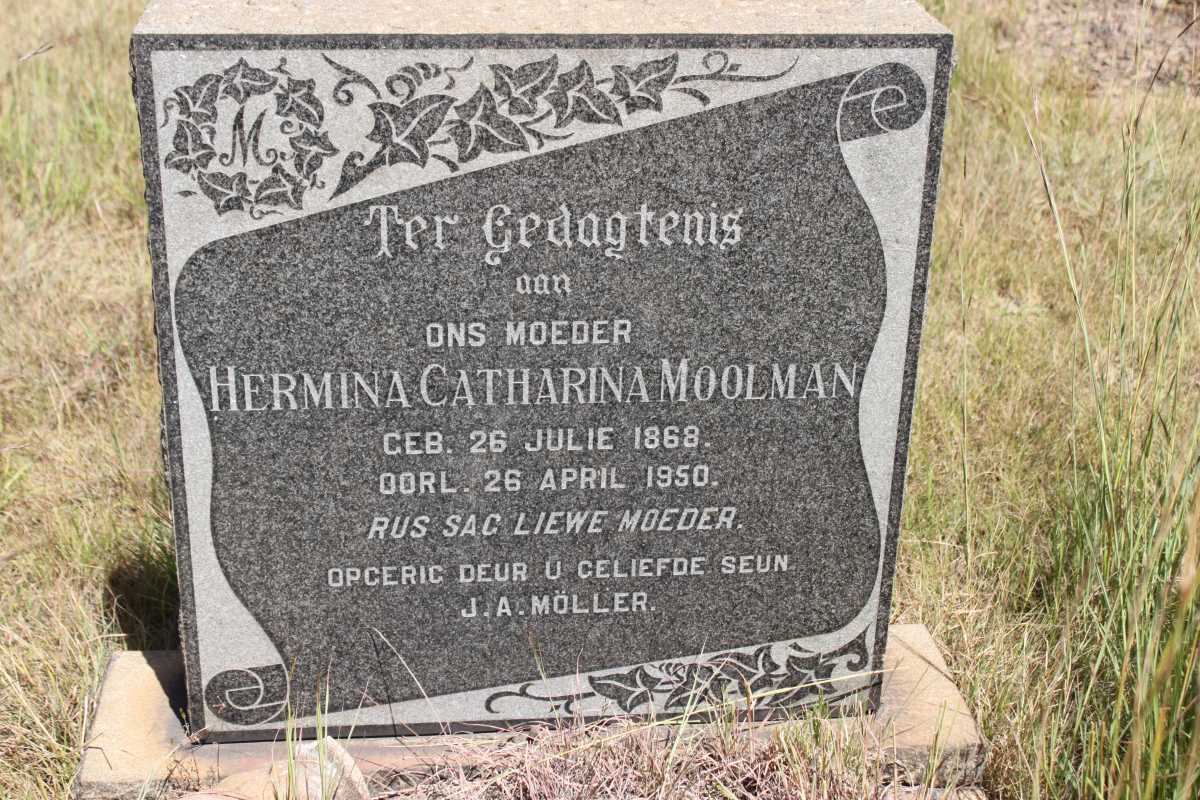 MOOLMAN Hermina Catharina 1868-1950