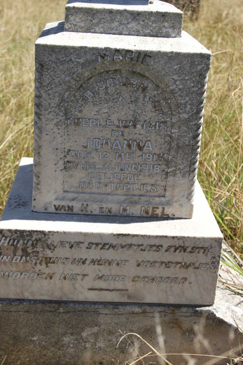 NEL Marie 1911-1918 :: NEL Johanna 1915-1918