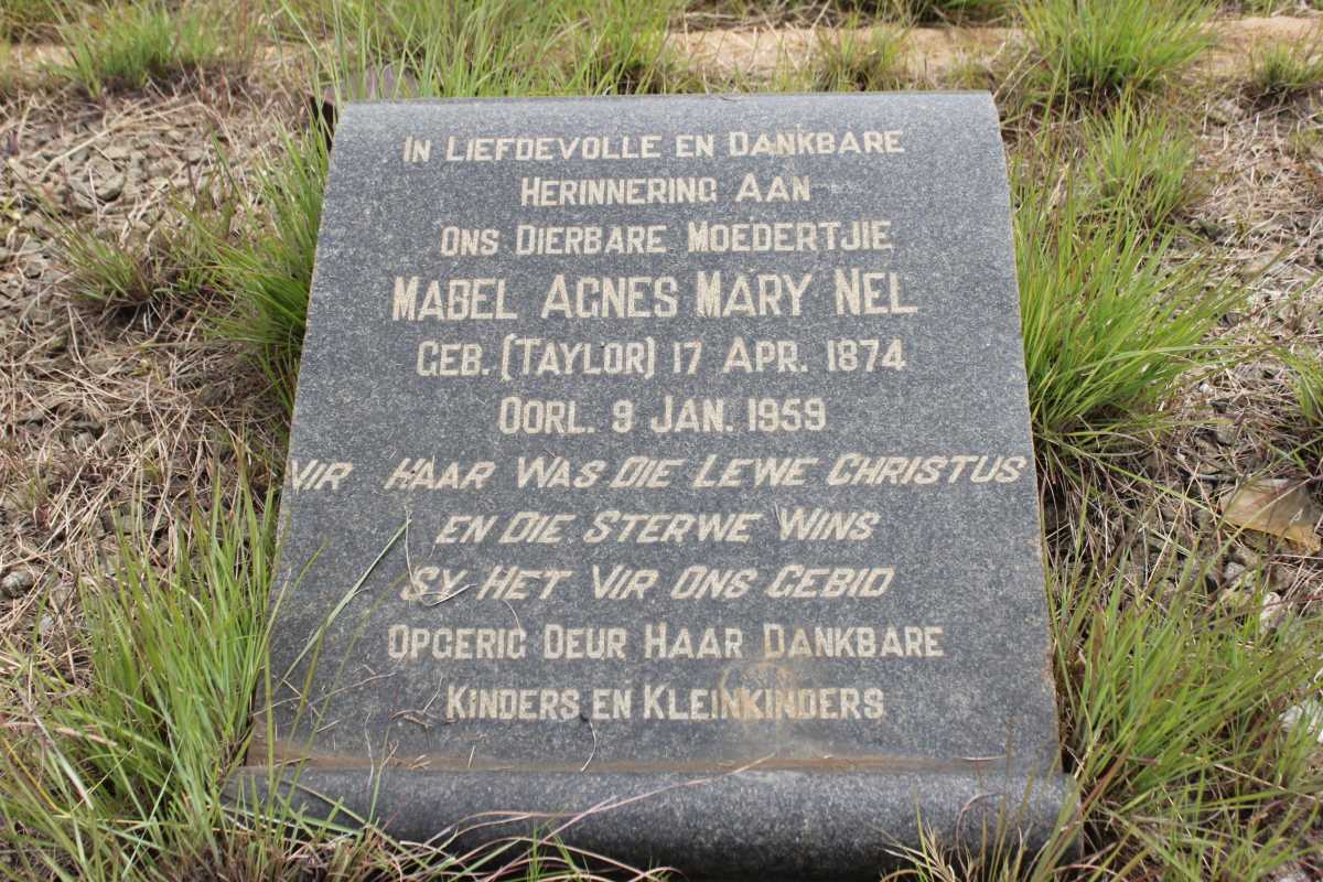 NEL Mabel Agnes Mary geb TAYLOR 1874-1959