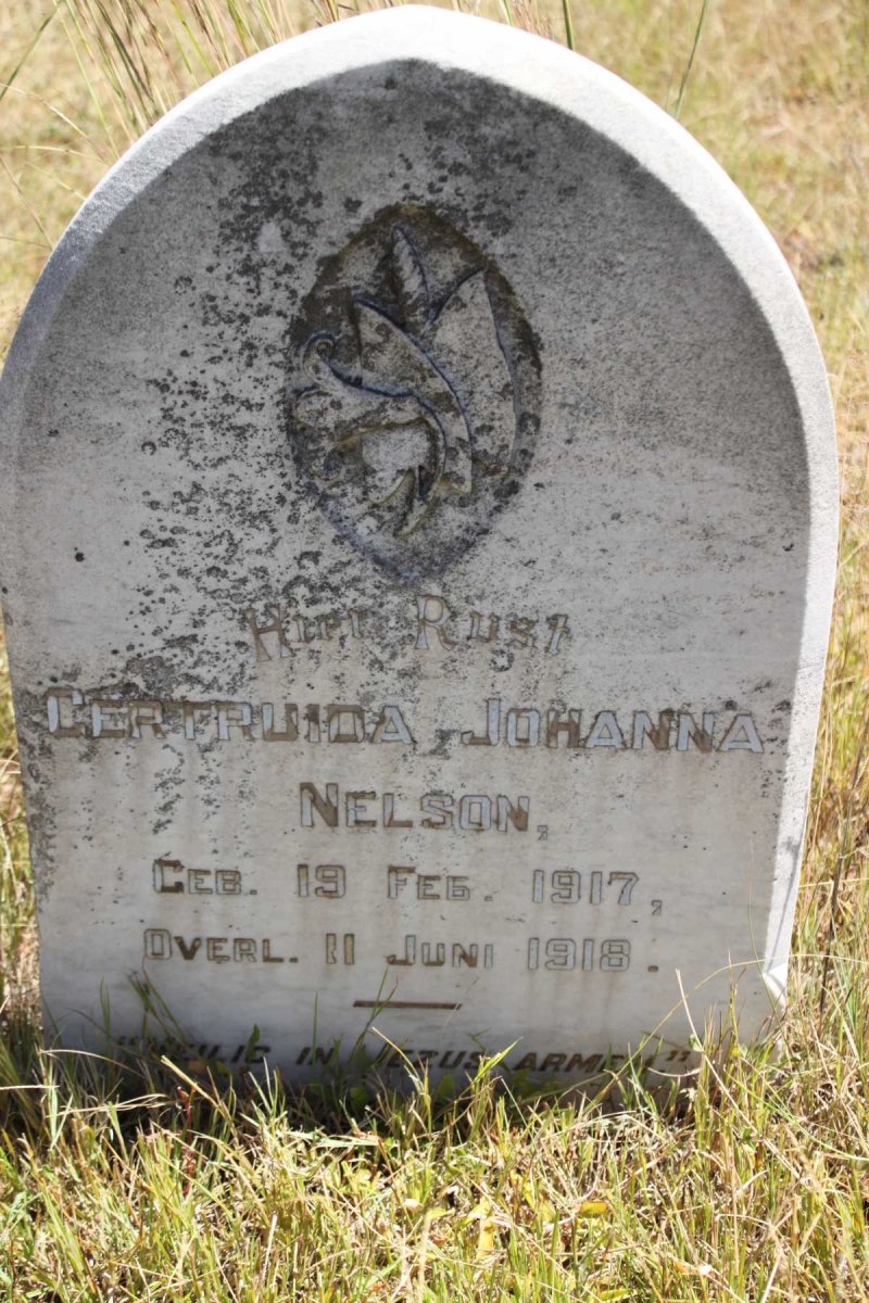NELSON Gertruida Johanna 1917-1918