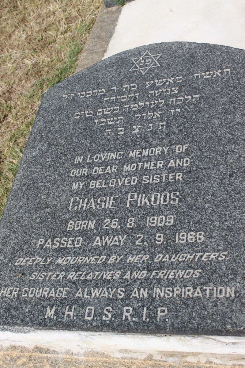 PIKOOS Chasie 1909-1968