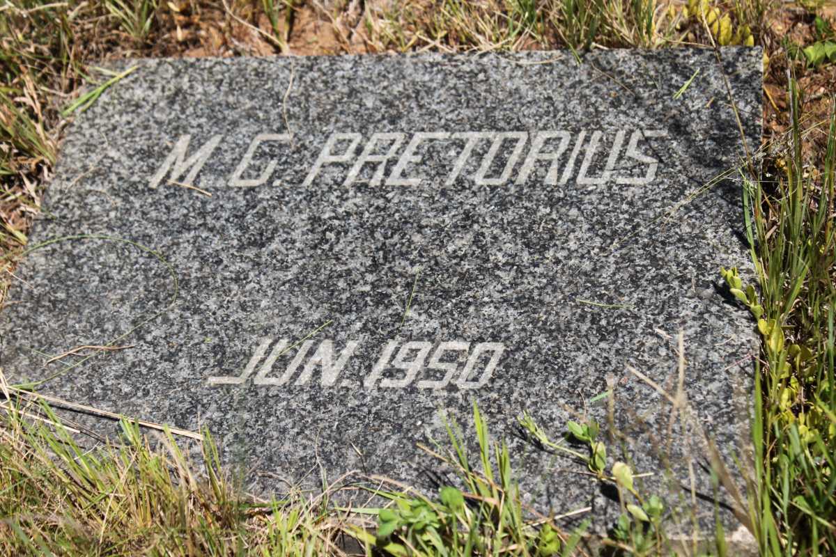 PRETORIUS M.G. -1950