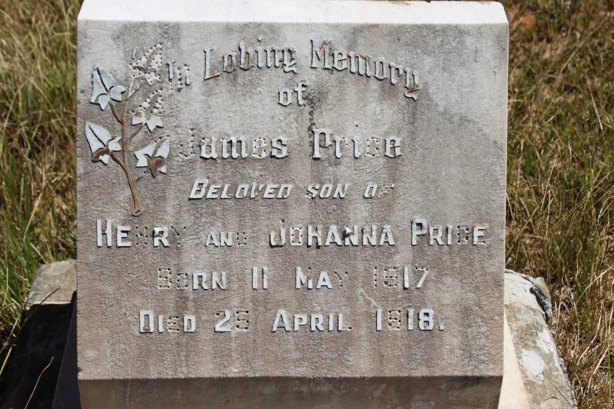 PRICE James 1917-1918