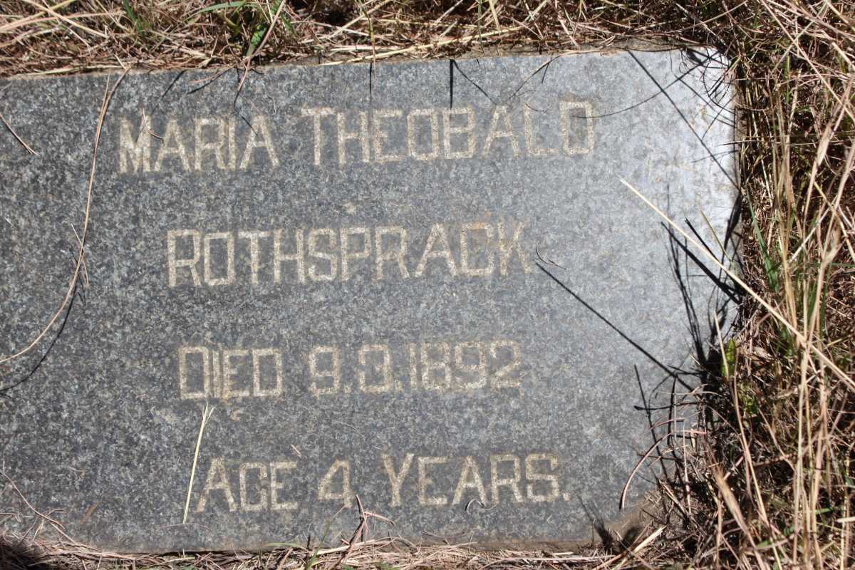 ROTHSPRACK Marie Theobald  -1892