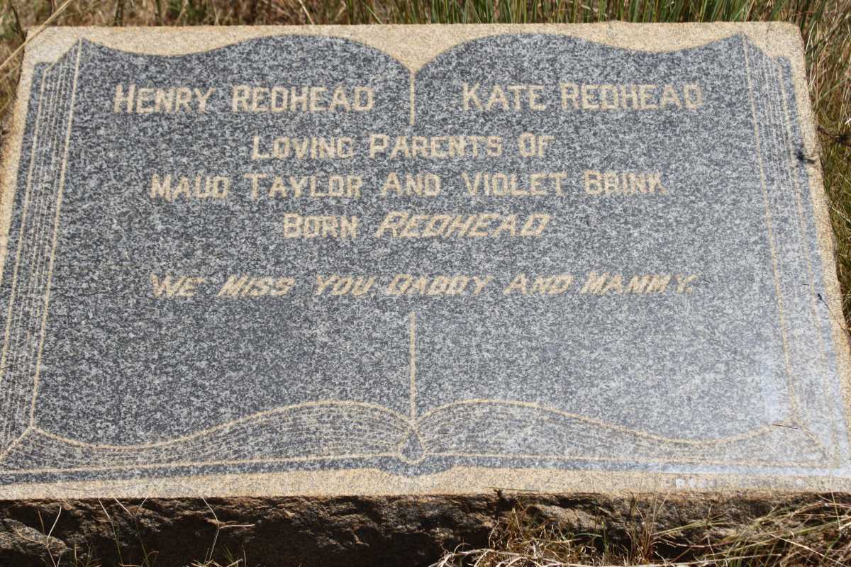 REDHEAD Henry &amp; REDHEAD Kate