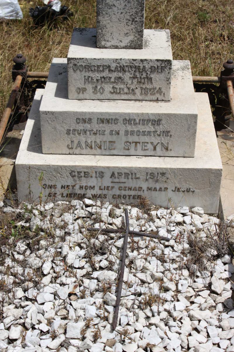 STEYN Jannie 1913-1924