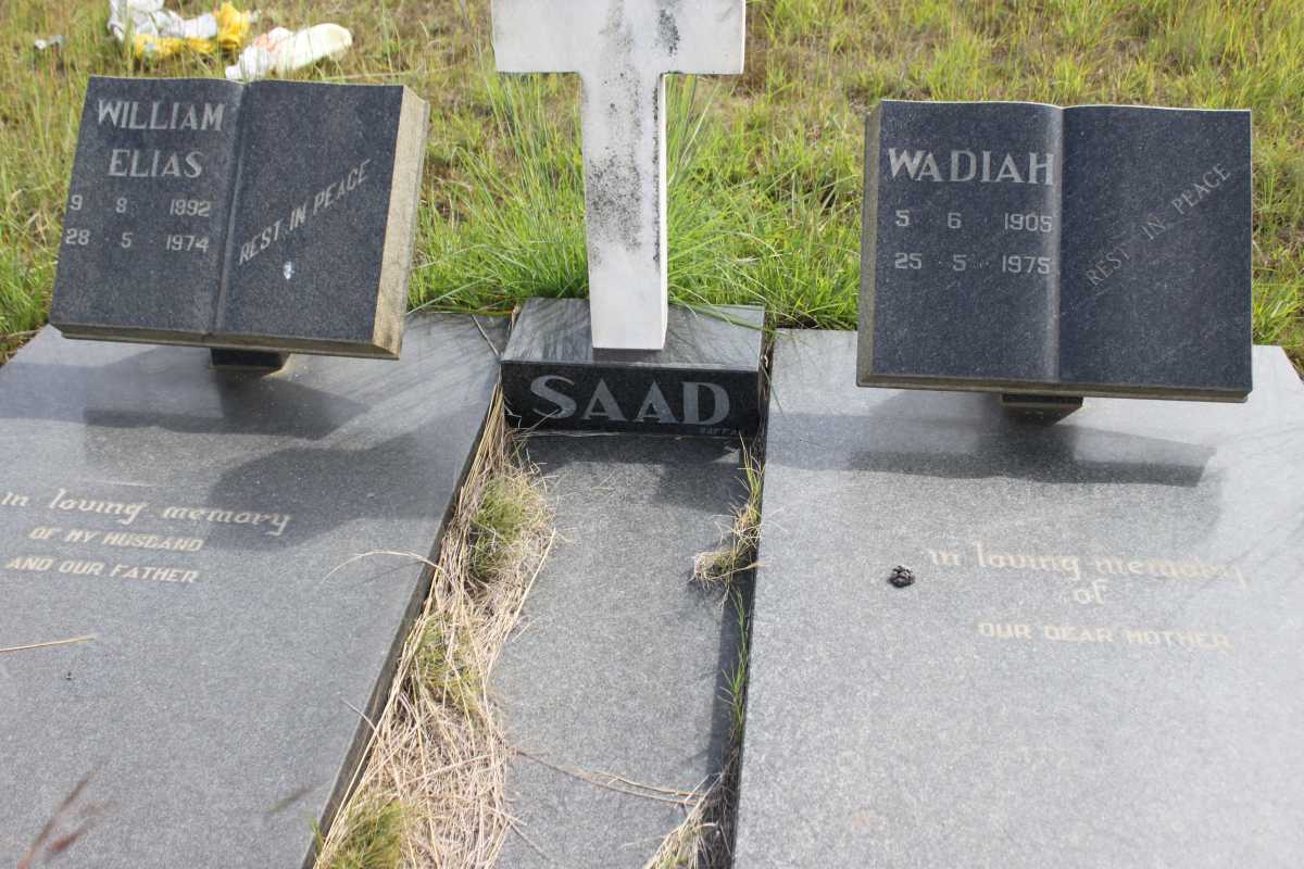SAAD William Elias 1892-1974 &amp; Wadiah 1905-1975