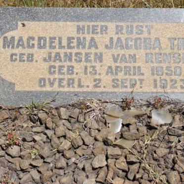 TRUTER Magdelena Jacoba nee Jansen van RENSBURG 1850-1923