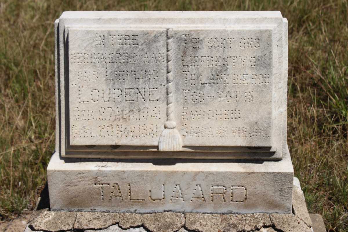 TALJAARD Lourene 1941-1941