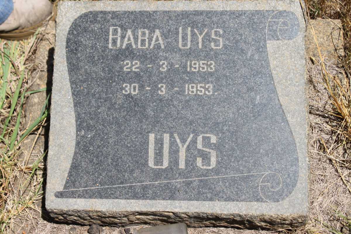 UYS 1953-1953