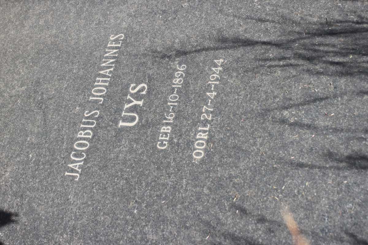 UYS Jacobus Johannes 1896-1944