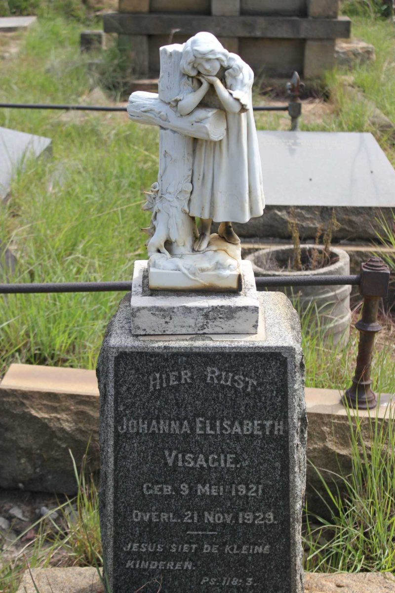 VISAGIE Johanna Elisabeth 1921-1929