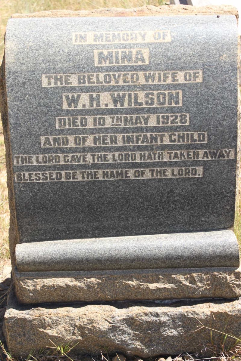 WILSON Mina -1928