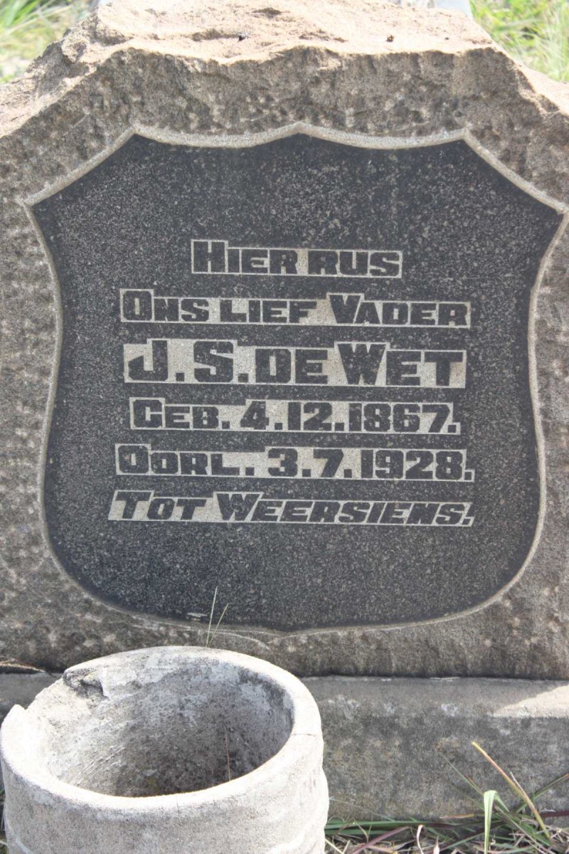 WET J.S., de 1867-1928