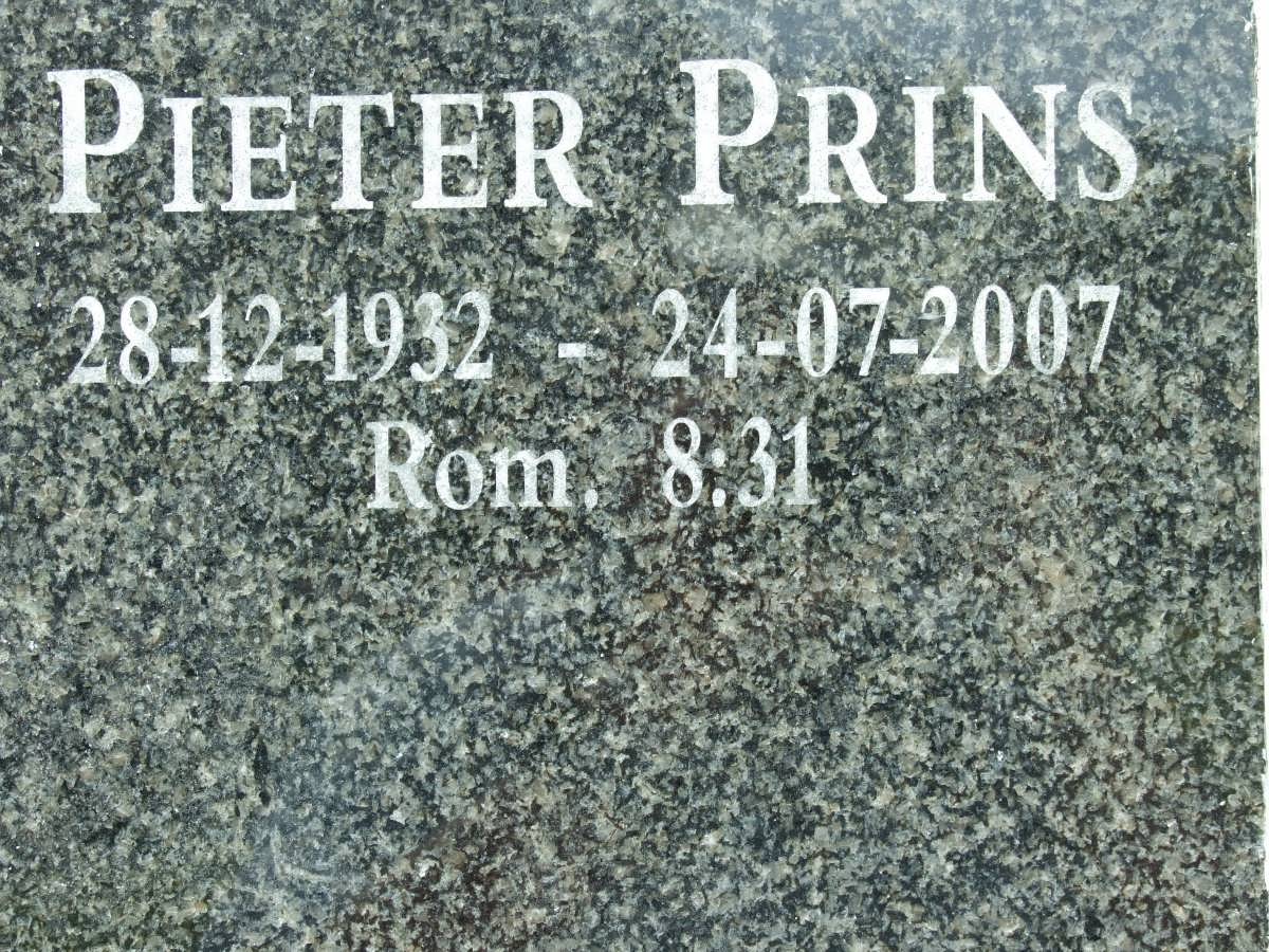 PRINS Pieter 1932-2007
