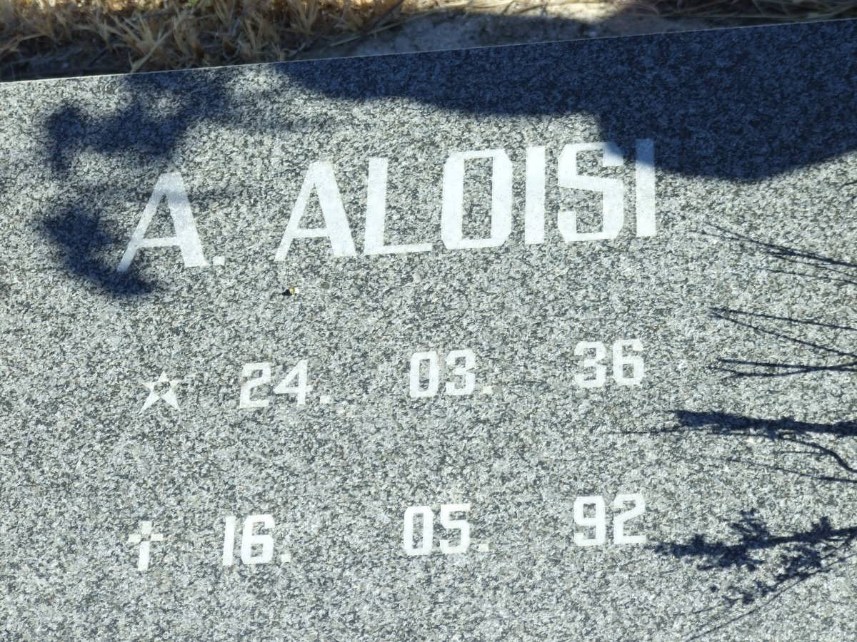 ALOISI A. 1936-1992