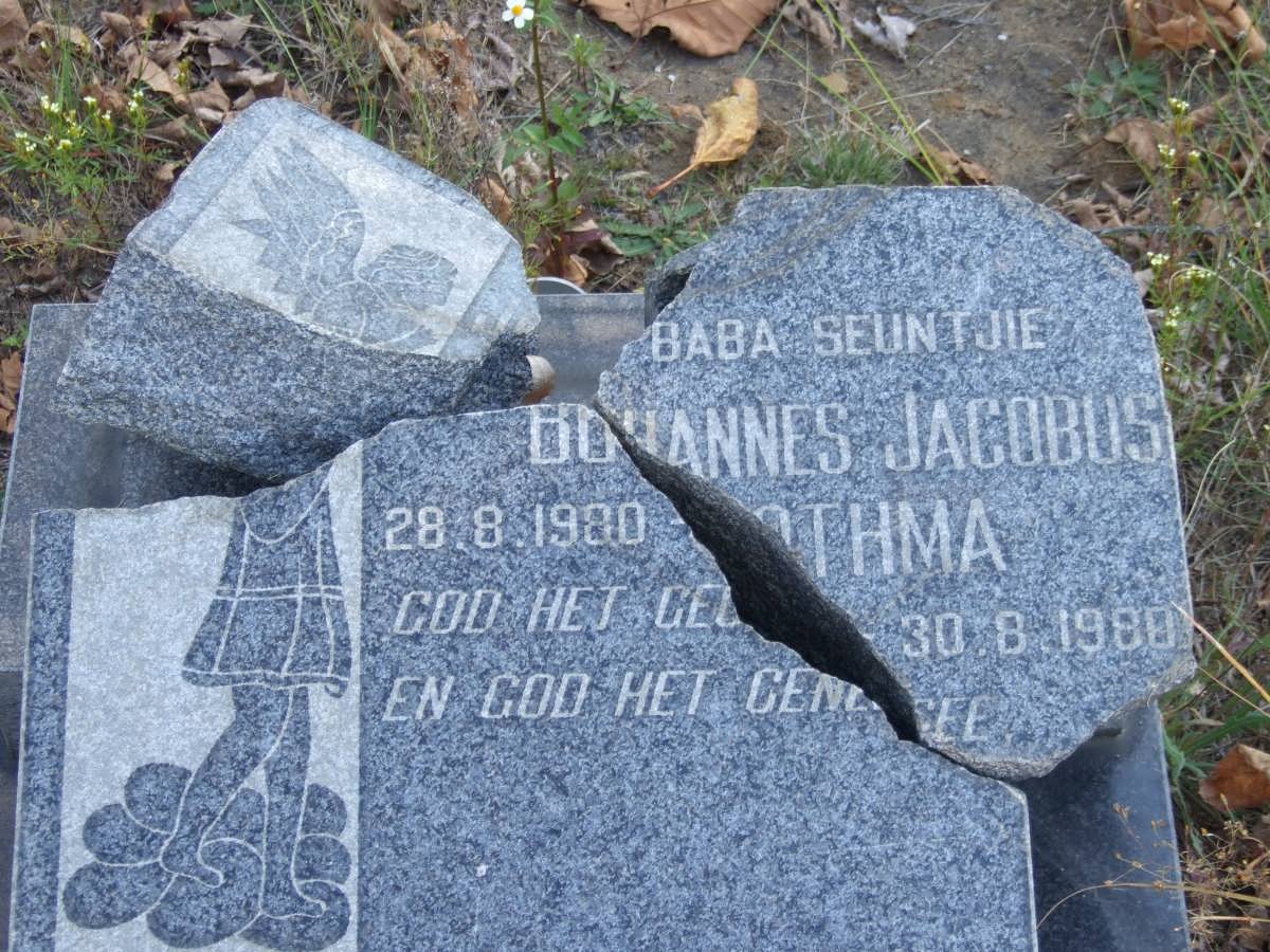 BOTHMA Johannes Jacobus 1980-1980