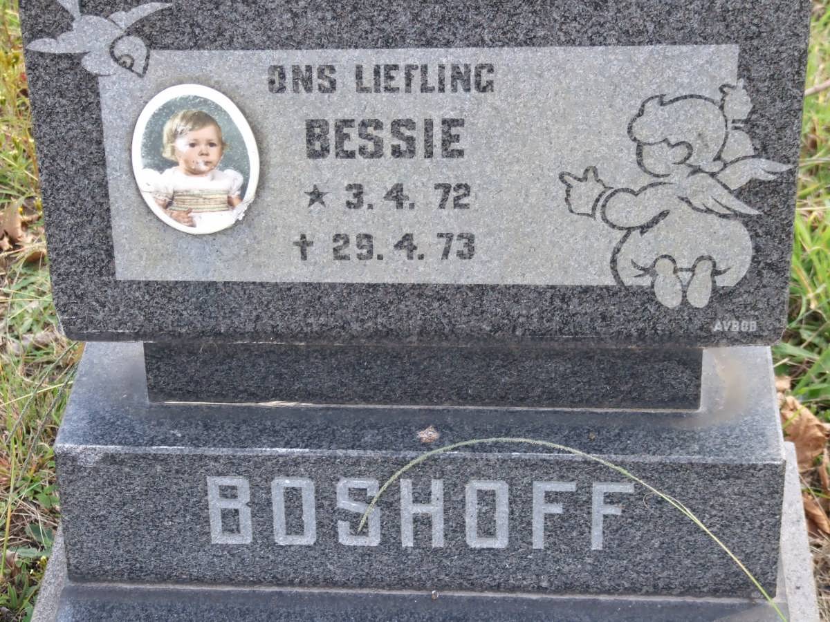 BOSHOFF Bessie 1972-1973