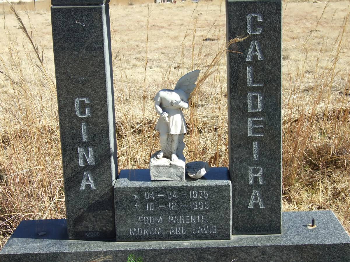CALDEIRA Gina 1975-1993