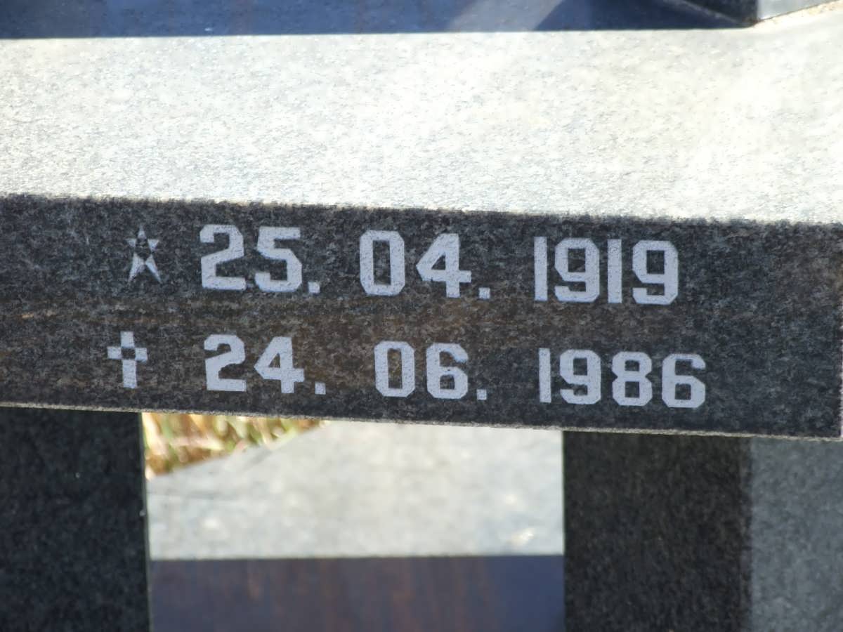 DEVENTER Johan, van 1919-1986 