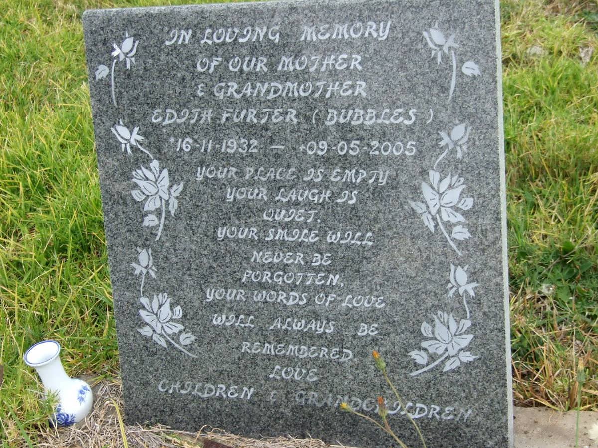 FURTER Edith 1932-2005