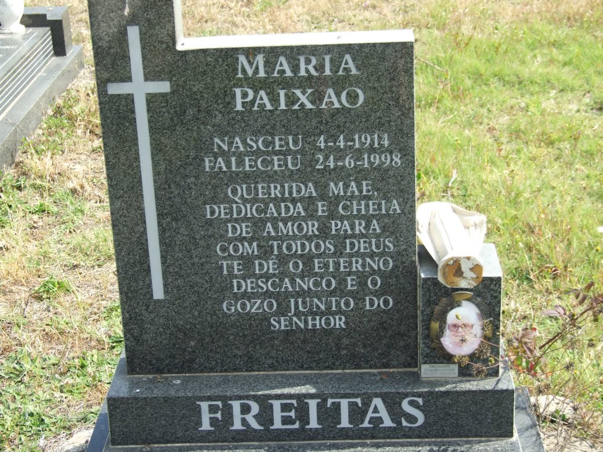 FREITAS Maria Paixao 1914-1998